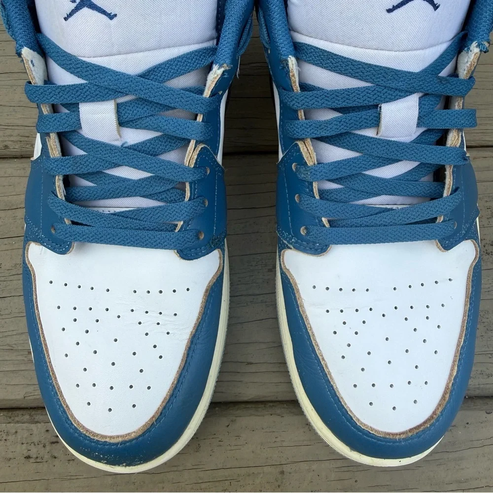 Nike Air Jordan 1 Low SE Industrial Blue Shoes FN5214-141 size 12